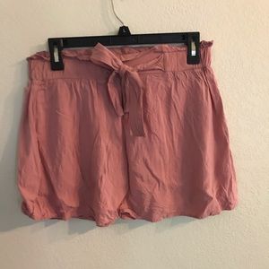 Pink skirt